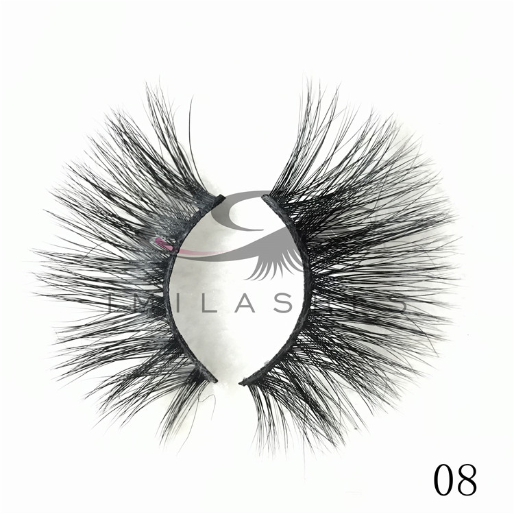 Wholesale 25mm length real mink lashes uk 